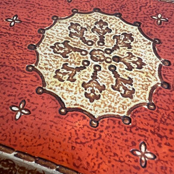 Vintage Gilt Wood Florentine Italian Cigarette Box Jewelry Trinket Dresser Italy - Picture 8 of 11